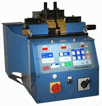 Bimetal bandsaw welding machine ELITE SOLDAmaq PRO 65